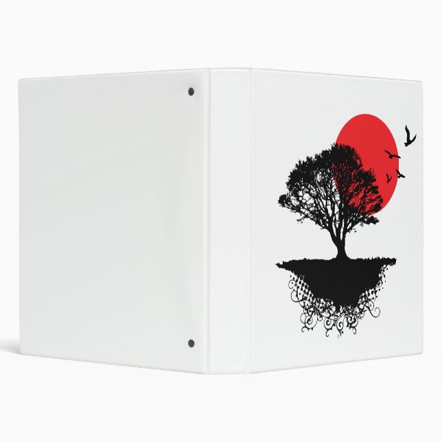 Asian sunrise Binder (Background)