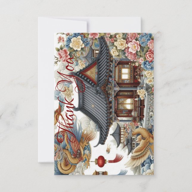 asian thank you card (Front)