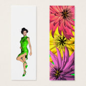 asian themed bookmarker (Front & Back)