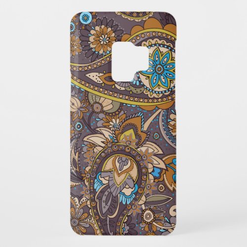 Asian Traditional Paisley Seamless Pattern Case_Mate Samsung Galaxy S9 Case