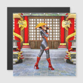 Asian Warrior Maiden (Front/Back)