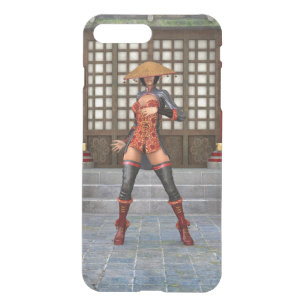 Asian Warrior Maiden Fantasy Samurai Artwork iPhone 8 Plus/7 Plus Case