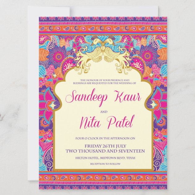 Indian Mehndi Invitation Card - Free Download on Freepik