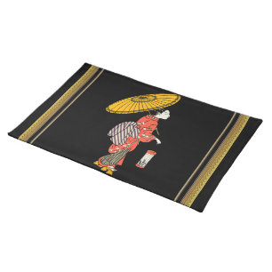 Asian Woman Placemat