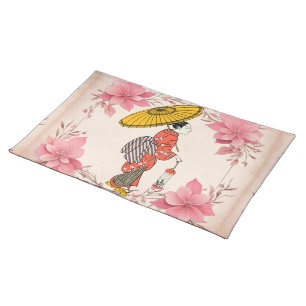 Asian Woman Placemat