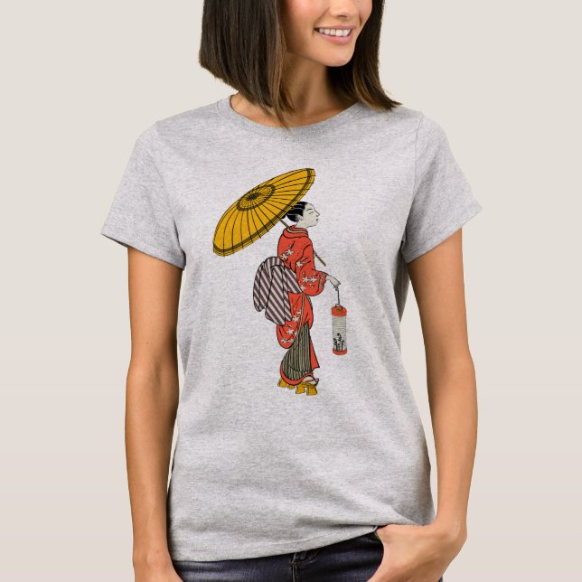 Asian Woman T-Shirt (Front)