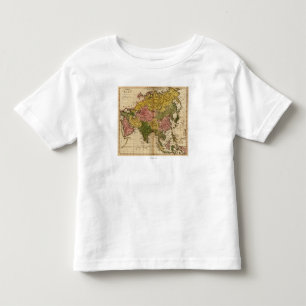 AsiaPanoramic MapAsia 3 Toddler T-shirt