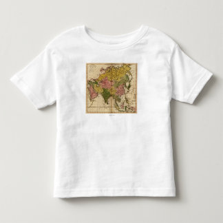 AsiaPanoramic MapAsia 3 Toddler T-shirt