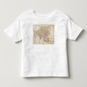 AsiaPanoramic MapAsia 4 Toddler T-shirt