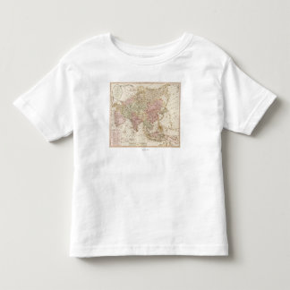 AsiaPanoramic MapAsia 4 Toddler T-shirt