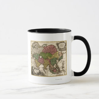 AsiaPanoramic MapAsia 5 Mug