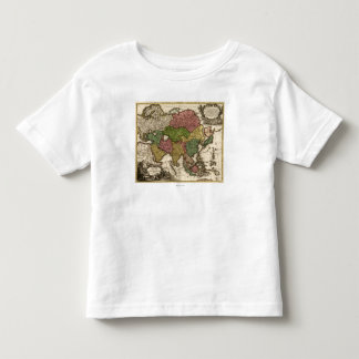 AsiaPanoramic MapAsia 5 Toddler T-shirt