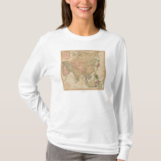 AsiaPanoramic MapAsia T-Shirt