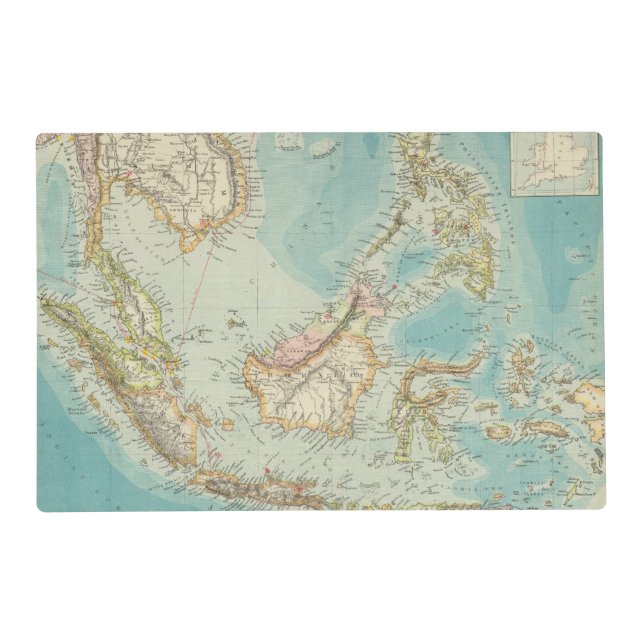 Asiatic Archipelago 2 Placemat (Front)