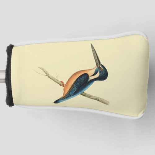 Asiatic Kingfisher Golf Head Cover