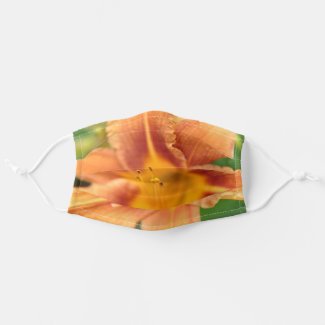 Asiatic lily cloth face mask