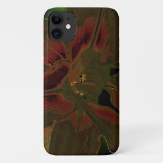Asiatic lily NEON iPhone 11 Case