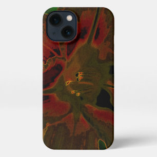 Asiatic lily NEON iPhone 13 Case