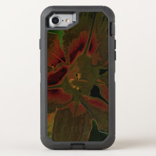 Asiatic lily NEON OtterBox Defender iPhone SE/8/7 Case