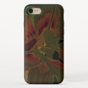 Asiatic lily NEON iPhone 8/7 Slider Case