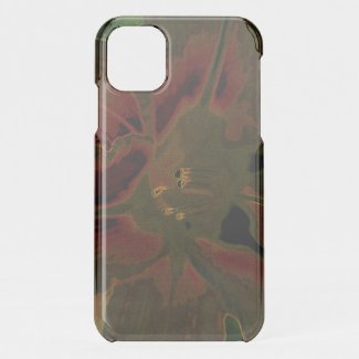 Asiatic lily NEON iPhone 11 Case