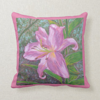 Asiatic Lily Throw Pillow