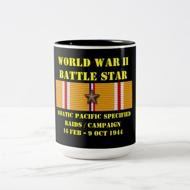Asiatic Pacific Specified Raids Campaign Two-Tone Coffee Mug (Center)