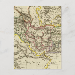 Asiatic Turkey, Persia, Afghanistan Postcard