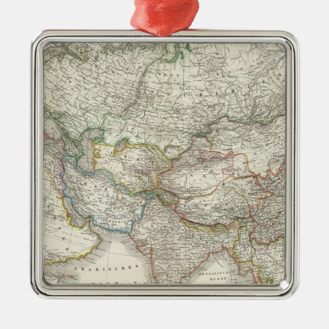 Asien - Asia Metal Ornament (Front)