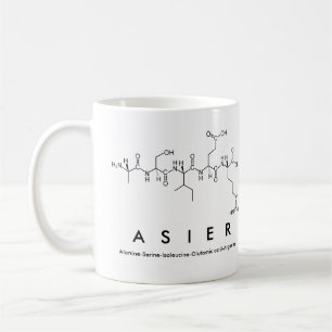 Asier peptide name mug