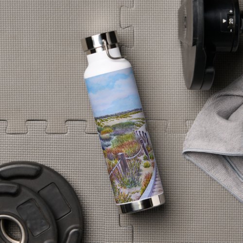 Asilomar Beach Pathway Water Bottle