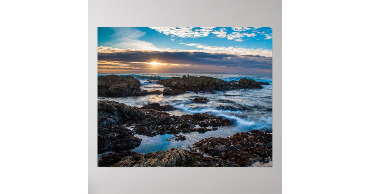 Asilomar State Beach Poster | Zazzle