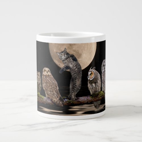 Asio dancing with the owls giant coffee mug