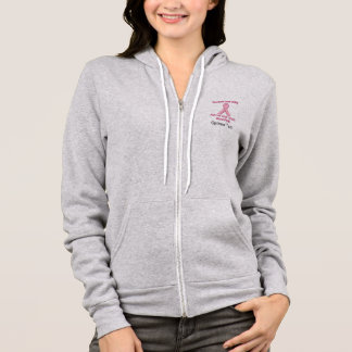 Ask a breast cancer survivor about pink! hoodie