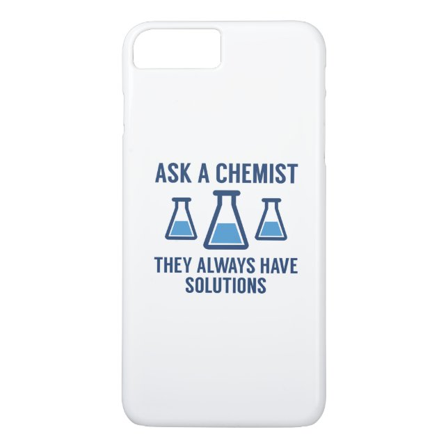 Ask A Chemist Case-Mate iPhone Case (Back)