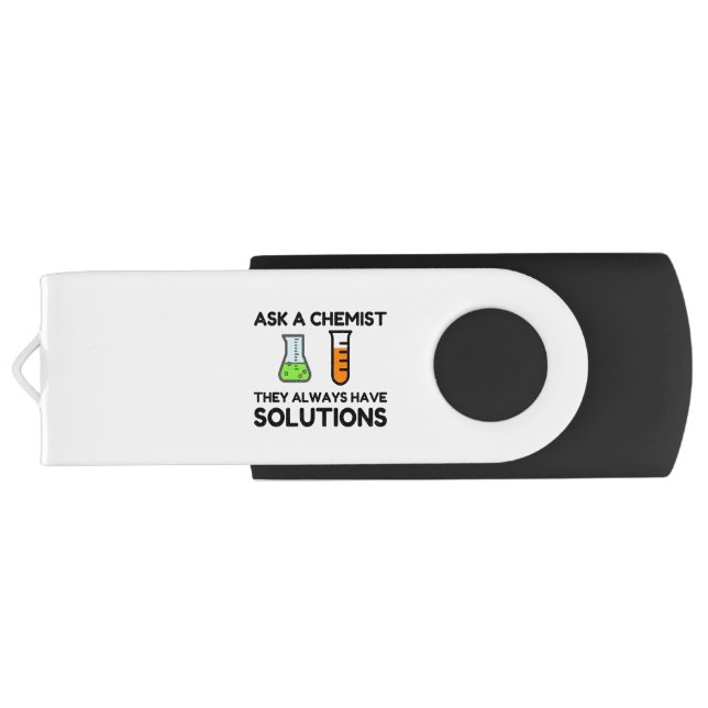 Ask A Chemist Flash Drive (Back)