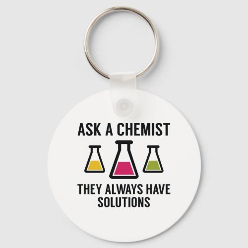 Ask A Chemist Keychain