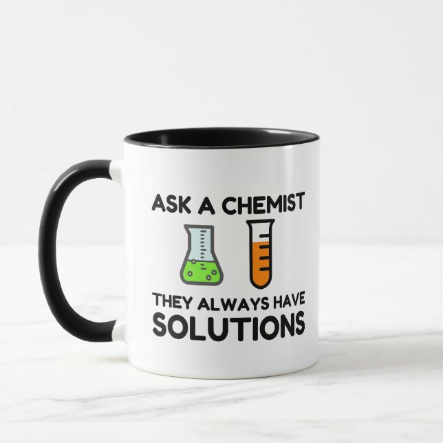 Ask A Chemist Mug (Left)