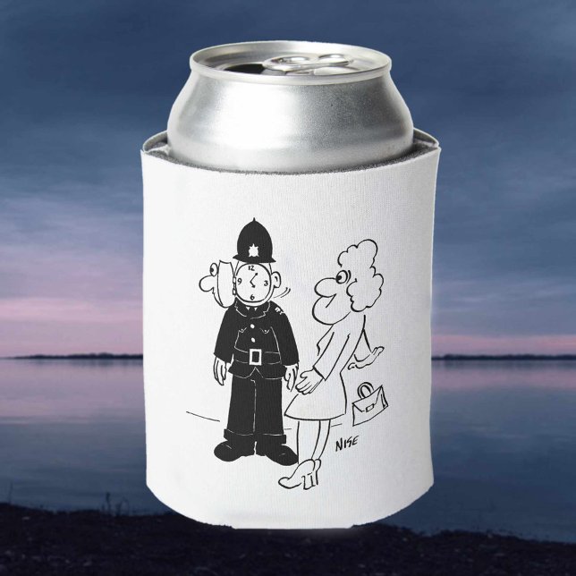 Ask a Policeman for the Time Can Cooler (Creator Uploaded)