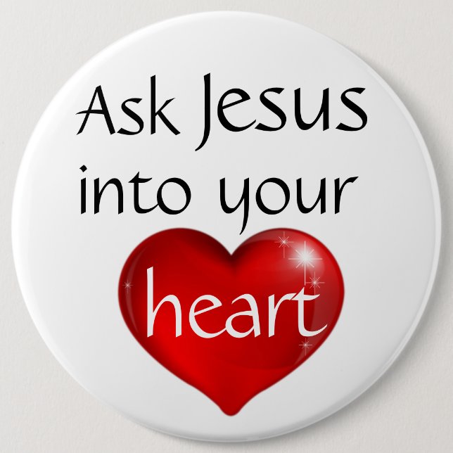 Ask Jesus Button (Front)