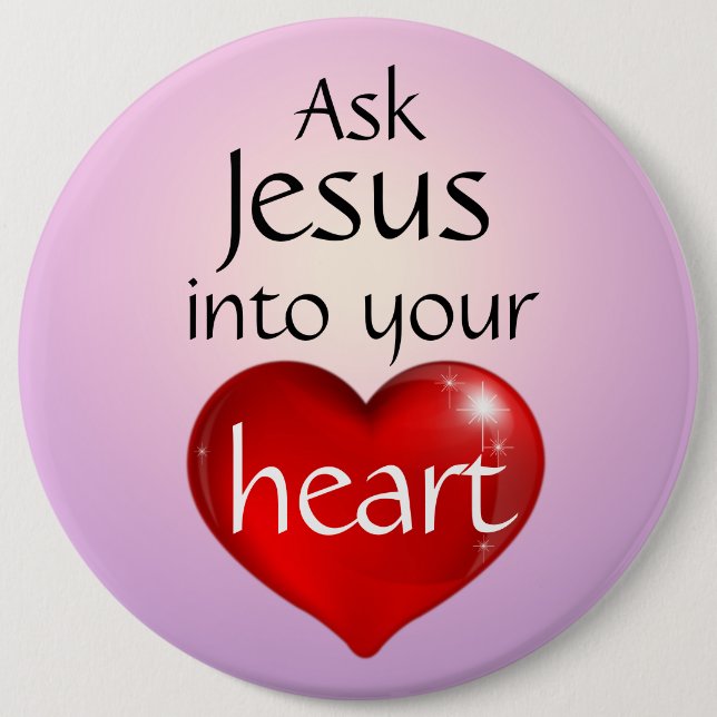 Ask Jesus Button (Front)