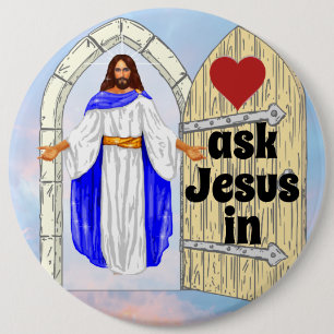 ask Jesus in Button