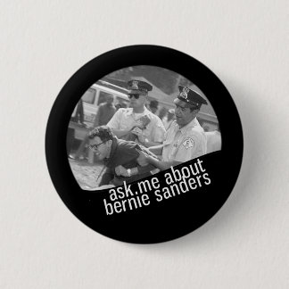 Ask Me About Bernie Sanders (V2) Pinback Button