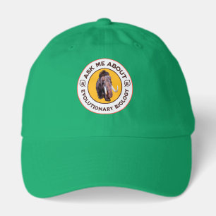 Ask Me About Evolutionary Biology Woolly Mammoth Hat