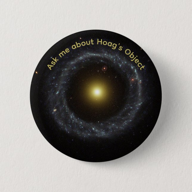 Ask Me About Hoag's Object Conversation Starter Button (Front)