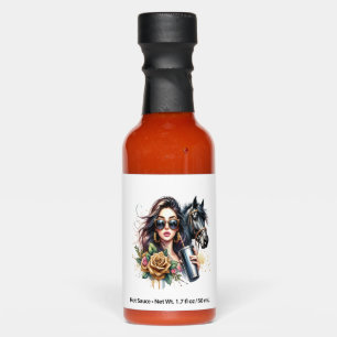 Ask Me About Horse Funny Horse Hot Sauces