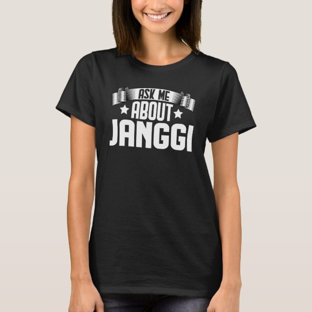 Ask Me About Janggi  Janggi Chess T-Shirt (Front)