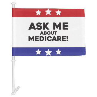Ask Me About Medicare – Car Flag