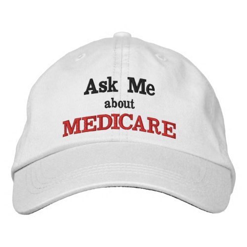 Ask Me About Medicare Hat
