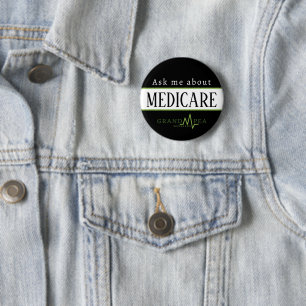 Ask Me About Medicare III Button